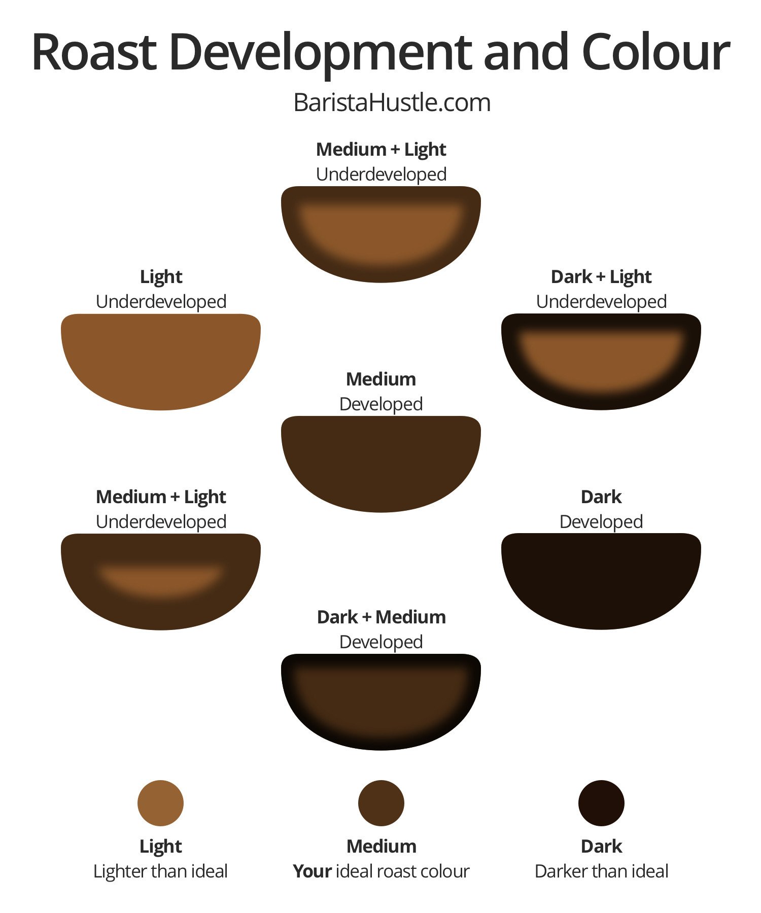cocoa leche color vs expresso color